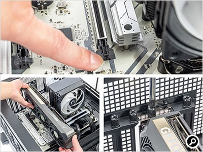 グラフィックボードを取り付ける